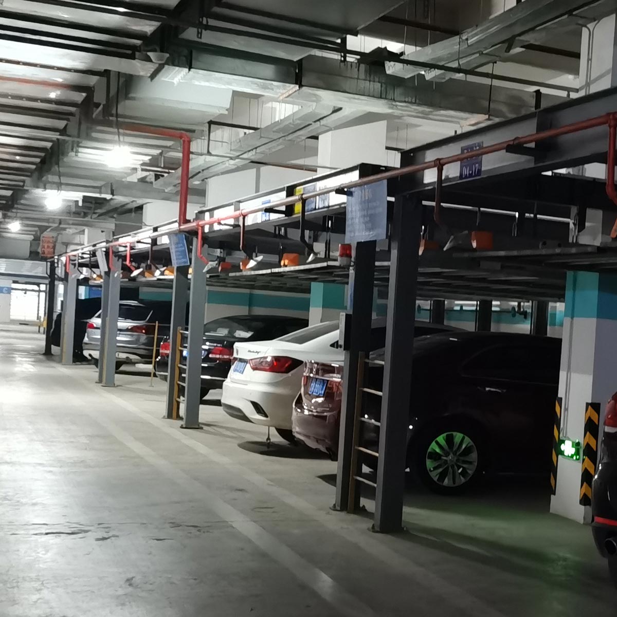 硯山PJS四柱簡易升降立體車庫