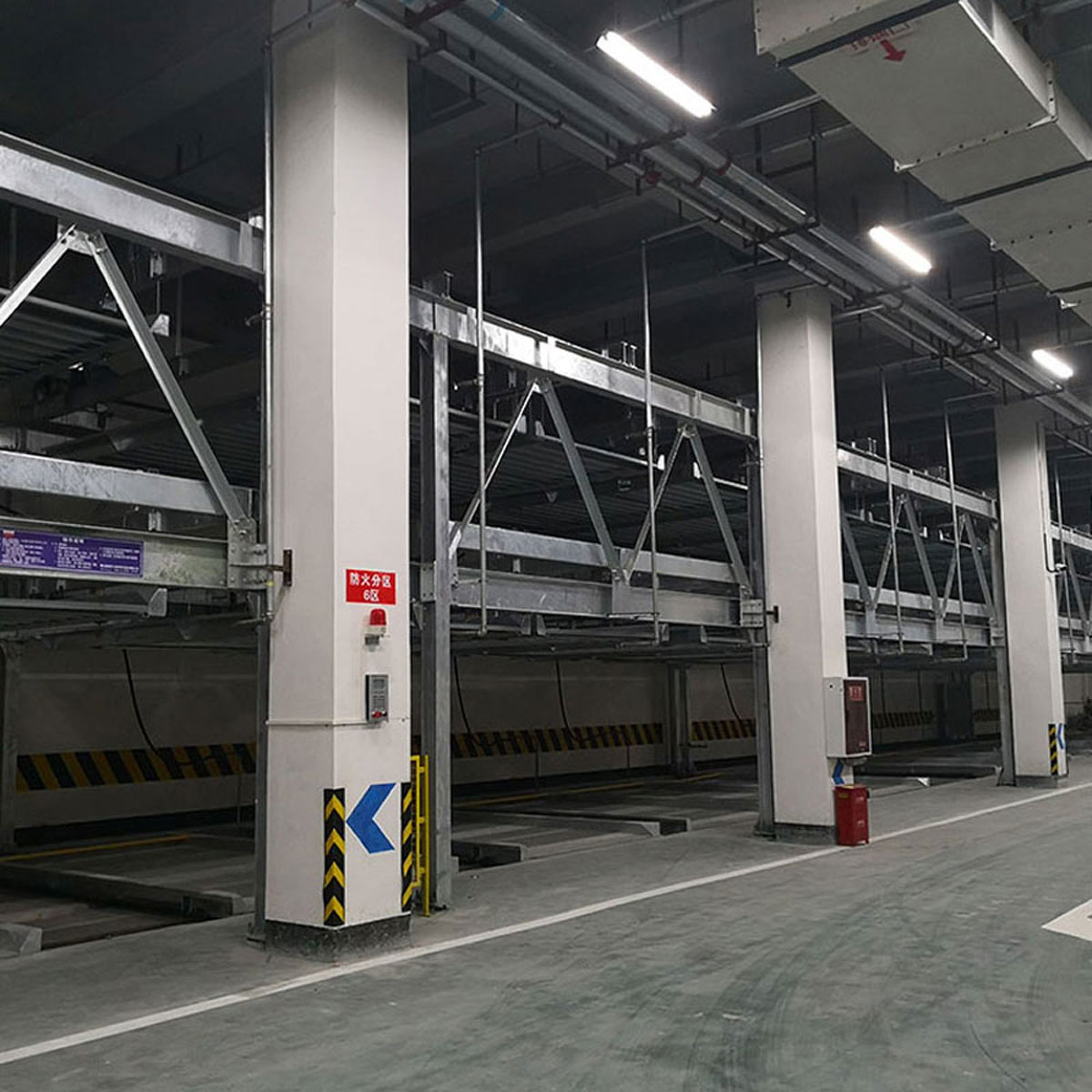 都勻俯仰式機(jī)械立體車庫過規(guī)劃