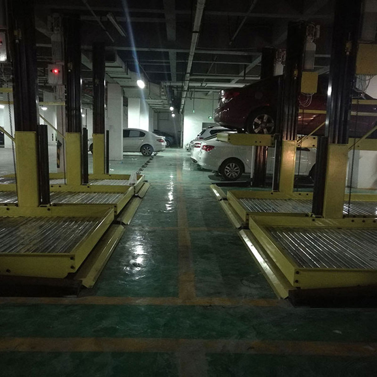 成縣兩層立體停車庫安裝