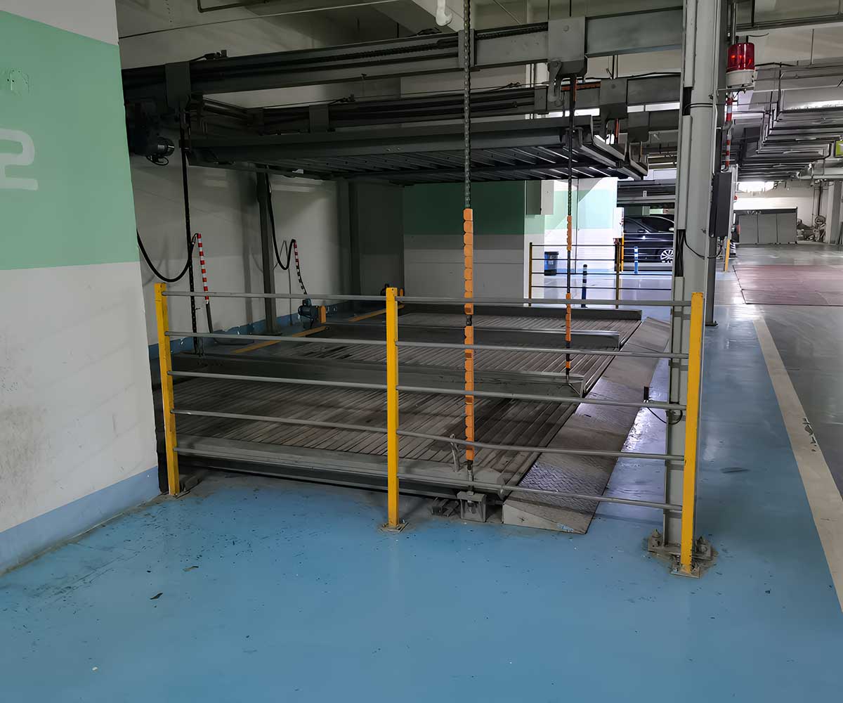 俯仰式機械停車庫的景區應用分析