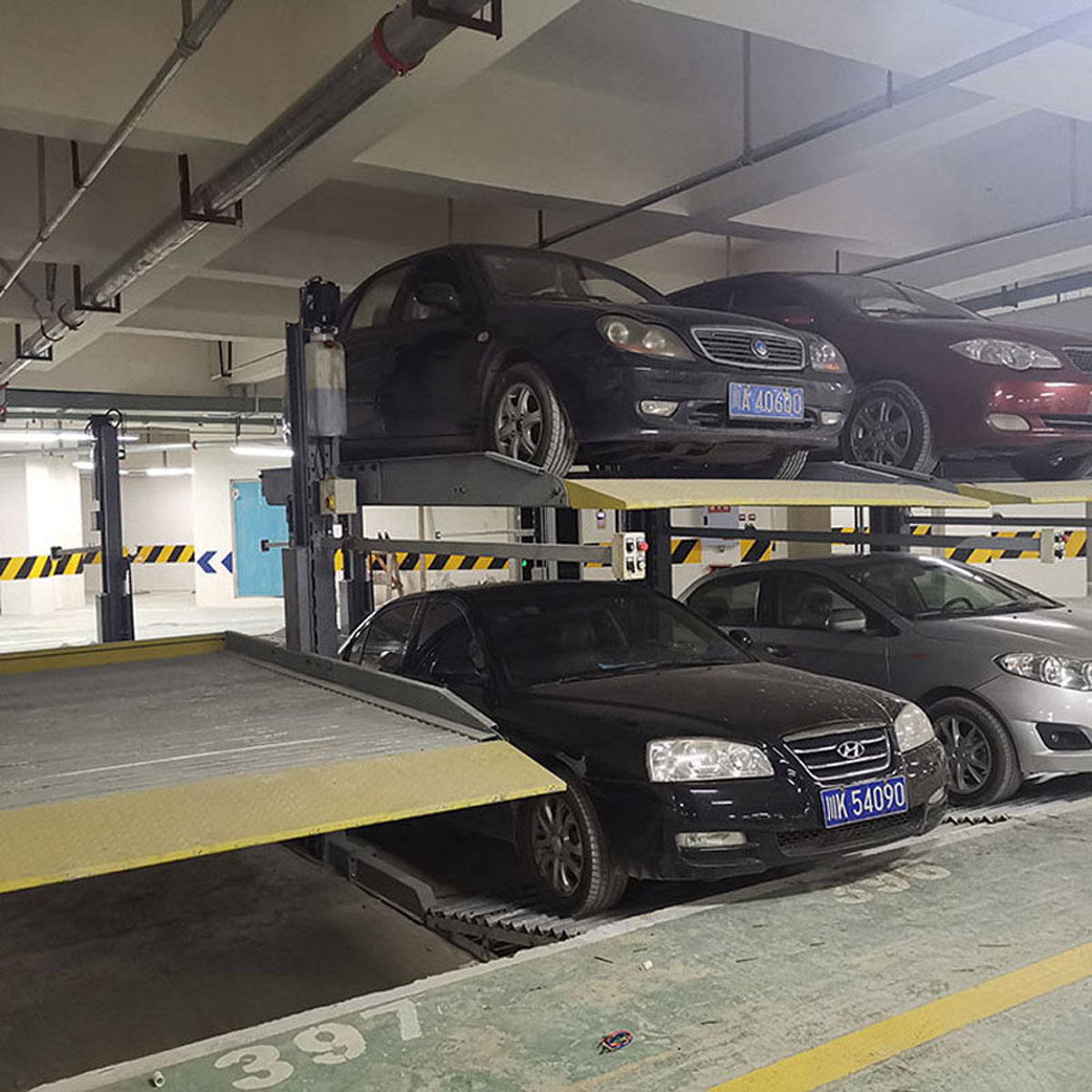 南江地下立體車庫(kù)的通風(fēng)必不可少